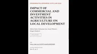 IMPACT OF COMMERCIAL AND INVESTMENT ACTIVITIES IN AGRICULTURE ON LOCAL DEVELOPMENT | RTCL.TV