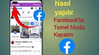 Facebook'ta Temel Mod Nasıl Kapatılır 2024 | Facebook Ayarları Nasıl Sıfırlanır