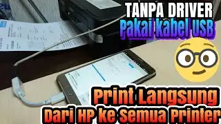 Cara Print dari Hp  ke semua merek Printer | How To Print From Your Phone