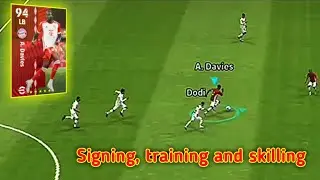 Efootball 23 / A.davies - speedy gamepaly.