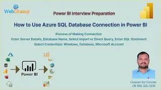 PBI Que 7: How to Connect Power BI to Azure SQL Database & Azure Analysis Services