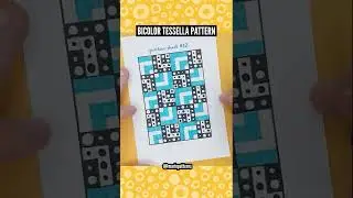 Easy Geometric Tiles Doodles | Patterns for Bullet Journal
