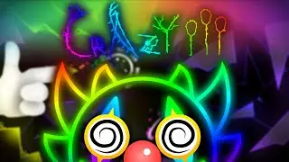 "CraZy III" by DavJT 100% [ Insane Demon ] Geometry Dash Gameplay by Gumper YT