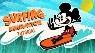 Procreate Animation｜Let's Go Surfing!｜Tutorial for Beginners