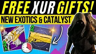 XUR Has New GIFTS! Insane EXOTIC Catalyst & CIPHERS! New Farm Glitch & Inventory! July 19 Destiny 2