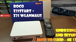 ROCO z21start + Z21 WLANMAUS  UNBOXING AND SETUP // How To (UHD - 4K !)