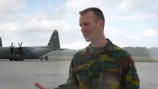 Belgium Army Colonel Hans Houf, Sabre Strike 2014 Assurance Team Leader, interviewed by SHAPE