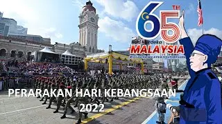 Perbarisan dan Perarakan Sambutan Hari Kebangsaan  Ke 65 Tahun 2022 - Part 1