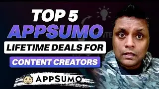 Top 5 Appsumo lifetime deals for content creators || By Saurabh Gopal #appsumo #creators
