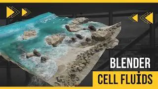 Blender - Cell Fluids ile Gerçek Zamanlı Sıvı Simülasyonu Yapımı