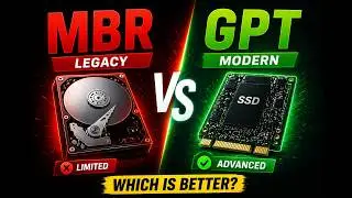 MBR vs GPT: What's the Difference? (Master Boot Record vs GUID Partition Table Explained)