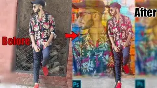 How to change background in photoshop cc| How to photo put in background| 