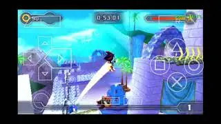 jugando Sonic rivals 2 en un emulador