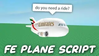 Roblox FE Plane Script (R6/R15) | Hydrogen and Fluxus