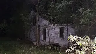 Going back to the Haunted Abandoned House in the Woods, at 3 AM!!!
