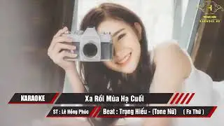 KARAOKE XA ROI MUA HA CUOI THCS MTT Gm