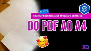 Como Imprimir Moldes em PDF em Impressora Doméstica