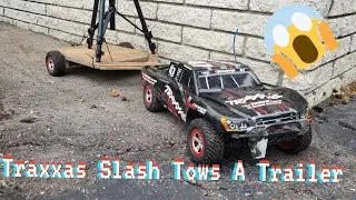 Traxxas Slash Gets Home Made Trailer