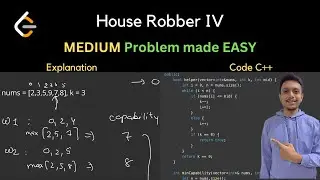 2560. House Robber IV | LeetCode Medium