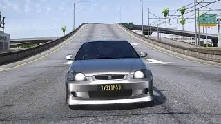 Тест скорости Dinka Civil Type R 1999 #gta5rp #гта5рп