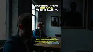 Парень отрезал себе палец, чтобы не служить в армии #shorts