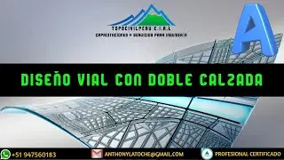 COMO DISEÑAR DOBLE CALZADA CON CIVIL 3D 2020 🇵🇪 👷🏻 👨‍🏫