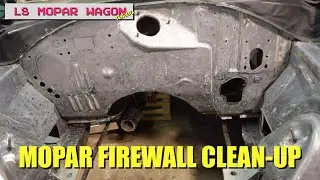Mopar Firewall Smoothing and Engine Bay Restoration