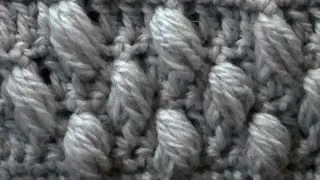 Pattern with Relief Puff Stitch