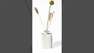 Making Nerikomi Bud Vase #shorts