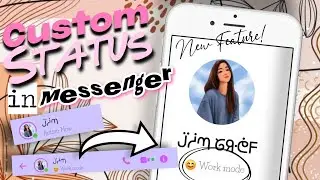 How to change status in Messenger // New Feature in Messenger
