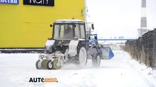 Работы по уборке снега