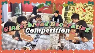 GINGERBREAD DECORATING COMPETITION WITH THE VIET SQUAD