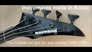 Korea made Daytone Bass 1990 just to remind you...