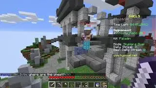 Skywars against Frosty Racc.