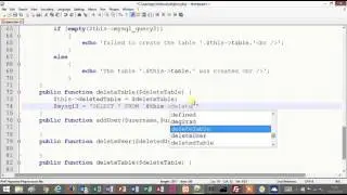 Tutorial 11 - PHP - Building a database object that implements an Interface in OOP - Part 6