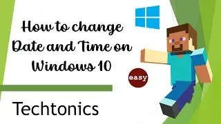 How to change date and time on a PC