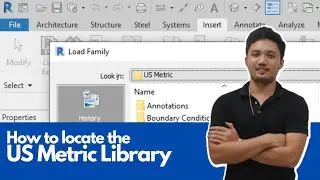 How to Locate the US Metric Library in Revit