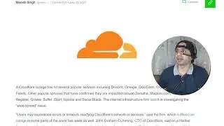 Cloudflare outage knocks popular services offline