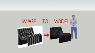 Cách tạo model SketchUp ( 3D max,Blender,... ) từ ảnh hoàn toàn miễn phí bằng AI