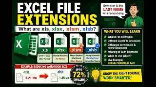 Excel File Extensions Explained: XLSX vs XLSB vs XLSM