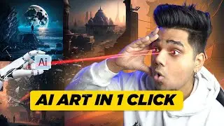 How i Created Future Wallpaper using Ai ART in just 1 minute - Episode 1