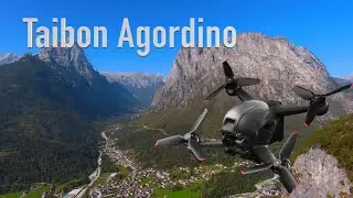 Sorvolo a Taibon, prime pareti del Framont | Drone | FPV | 4K