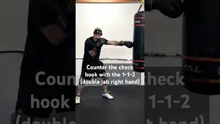 Counter the Check Hook using the Double-jab and Right Hand