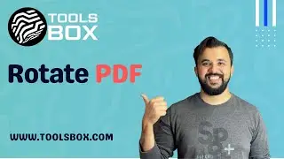 How to use Rotate PDF | WWW.TOOLSBOX.COM