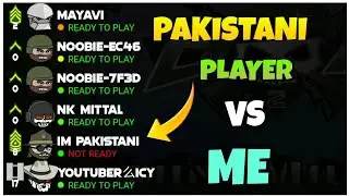 DAY-259 | Mini Militia Classic : PAKISTANI PLAYER vs Me in Crazy Pro Lobby Gameplay 🔥