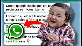 TOP 5 AS CONVERSAS MAIS ALEATÓRIAS DO WHATSAPP
