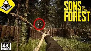 Sons of the Forest - Walkthrough Gameplay (No Commentary) 4K60