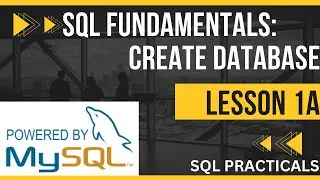 SQL LESSON 1:SQL CREATE DATABASE COMMAND| #DBMS #dbmstutorials #dbmslectures #sql #sqlqueries