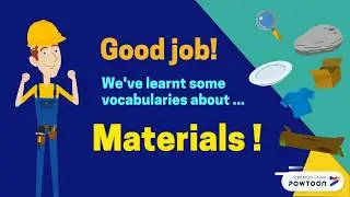 Materials ︳Vocabulary ︳English for Kids ︳Grammar for Kids