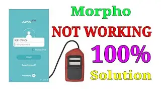 Morpho not working properly.100% Solution in jio pos plus